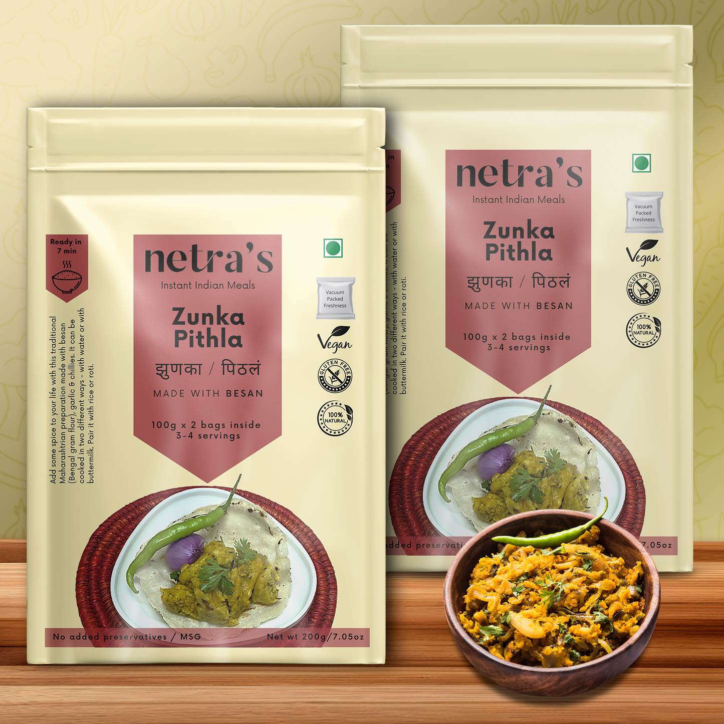Instant Zunka Pithla Combo_1