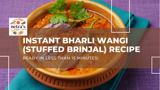 Instant Bharli Wangi (Stuffed Brinjal) Recipe