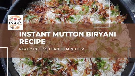 Instant Mutton Biryani Recipe