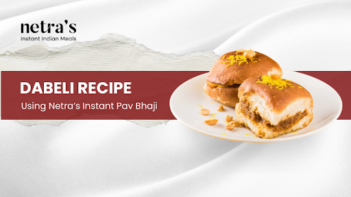 Street style dabeli served in pav with sev