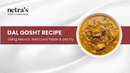  Dal gosht served with rice