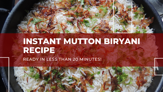 Instant Mutton Biryani Recipe