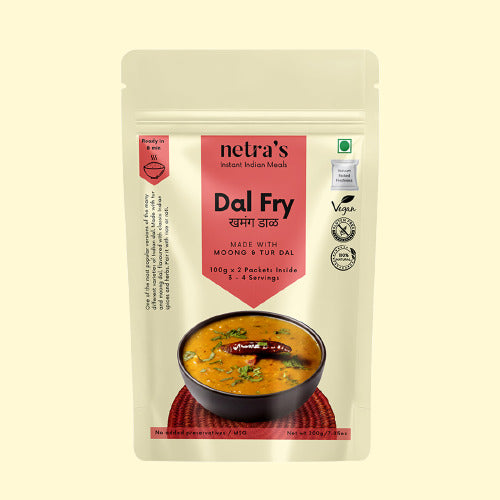 Instant Dal Fry (200g / 4 servings) | Gluten-free | Preservative-free