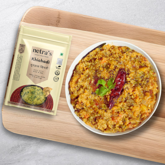 Instant Khichadi (2 bags, 400g / 8 servings) | Gluten-free | Preservative-free