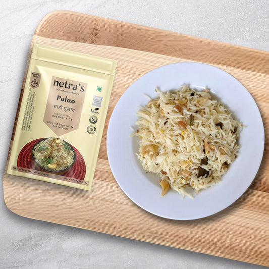 Instant Pulao (2 bags, 400g, 8 servings) | Gluten-free | Preservative-free