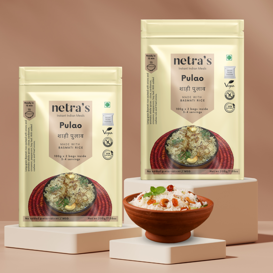 Netra's Unit pulao – Netra's Instant Indian Cuisine